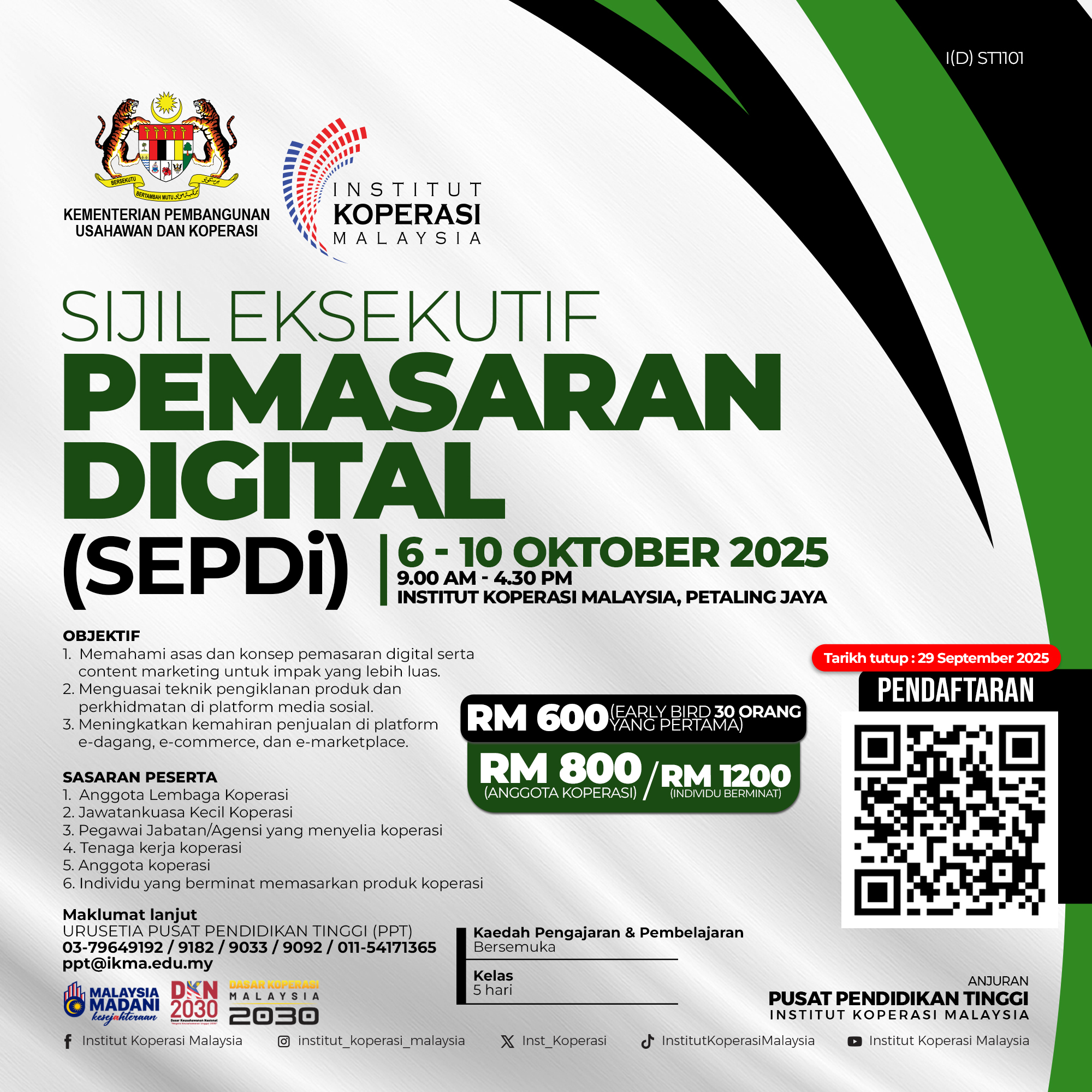SIJIL EKSEKUTIF PEMASARAN DIGITAL (SEPDI)